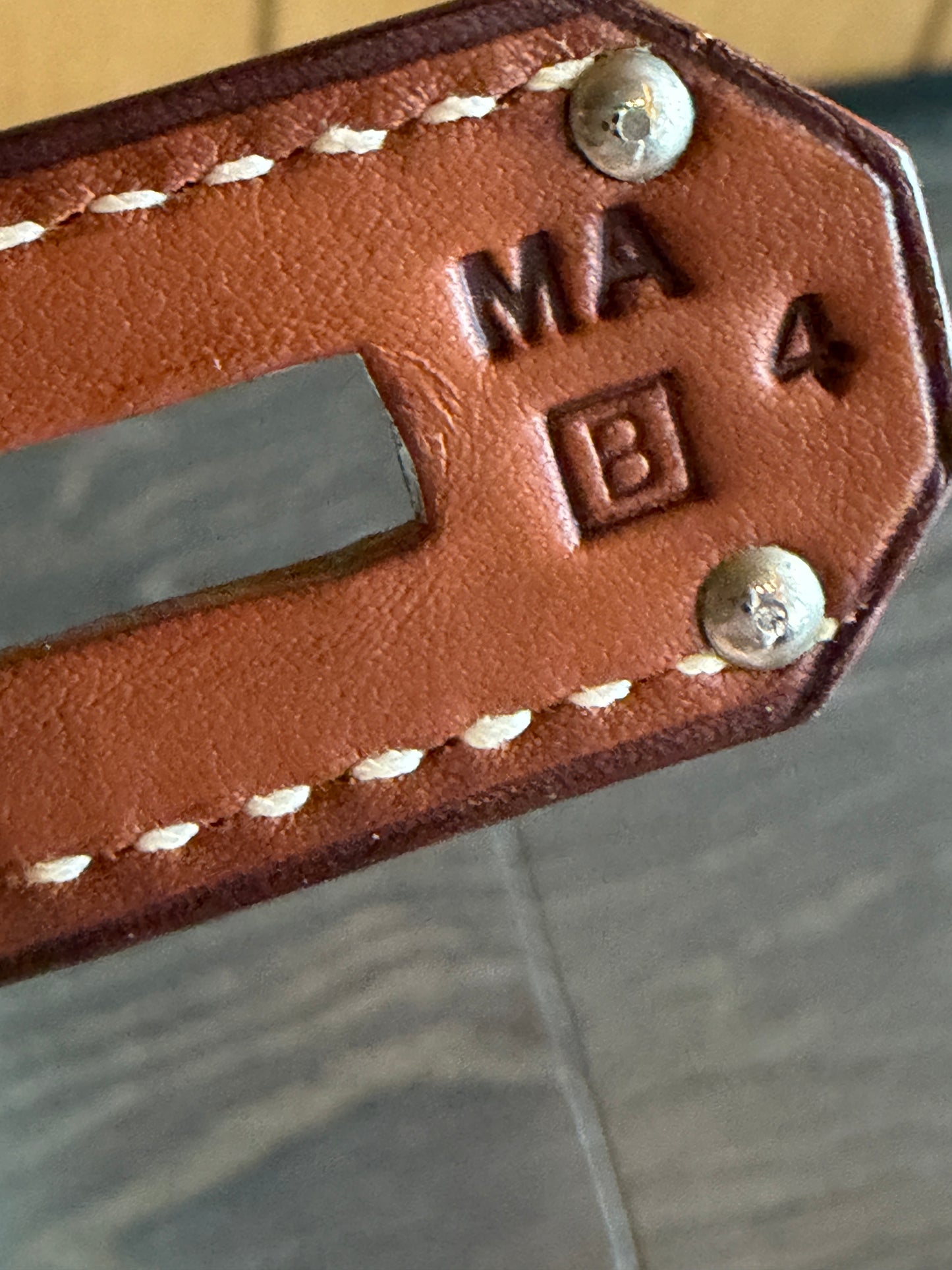 Hermes RARE HAC 45 Crinoline Barenia Leather Travel Bag