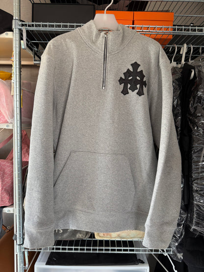 Chrome Hearts Paperjam half zip hoodie sweatshirt