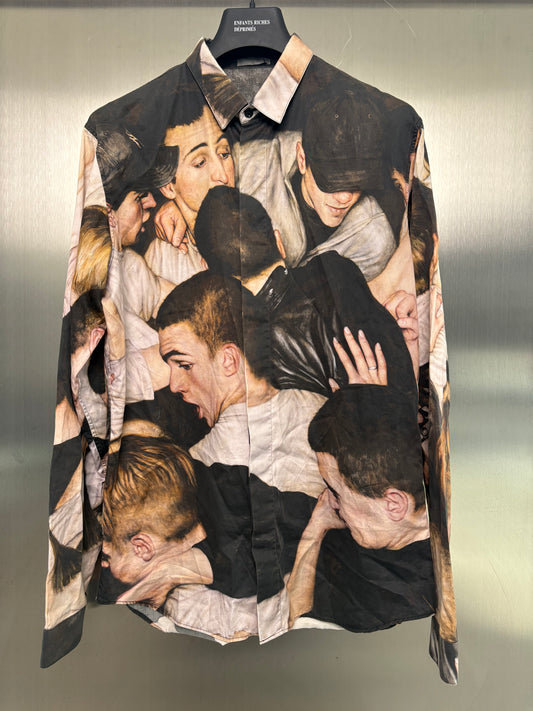 Dior Homme x KVA x Dan Witz Mosh Pit Shirt