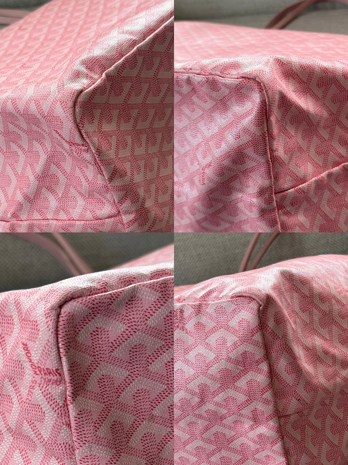 Goyard Sakura Pink Saint Louis GM Tote Bag