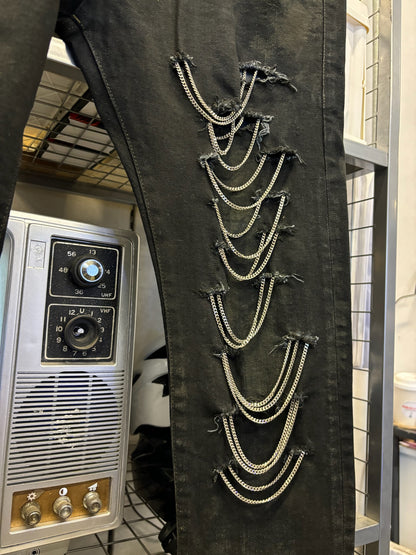 Saint Laurent fw13 chain jeans