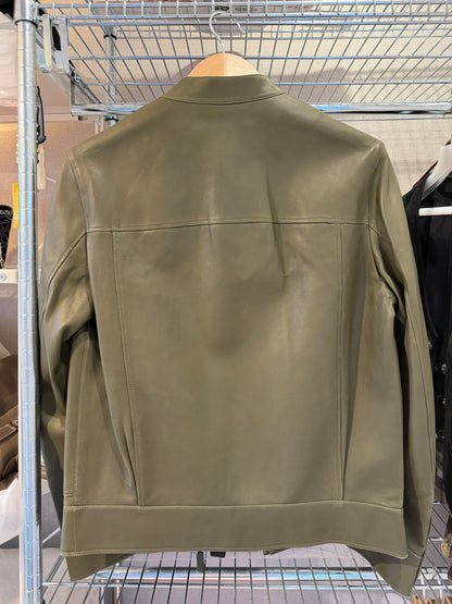 Berluti by Haider Ackermann SS18 Trim Leather Jacket
