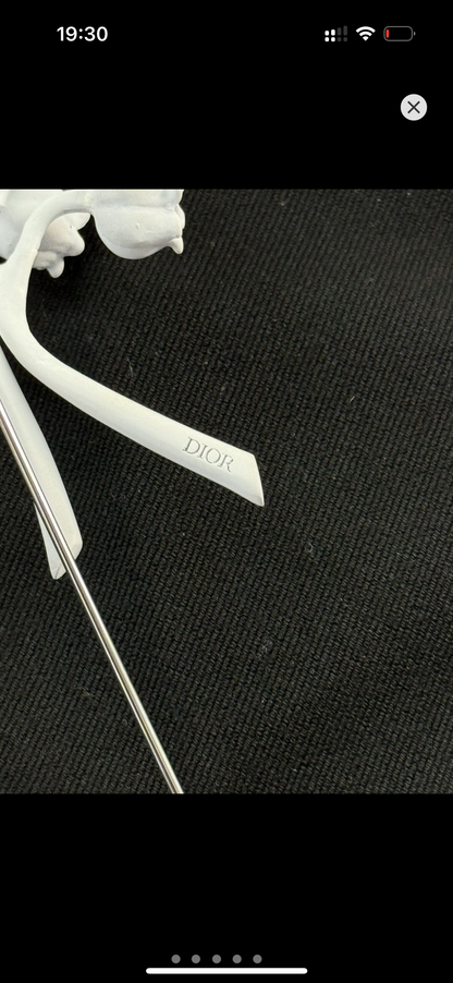 Dior X Daniel Arshman lily of the valley brooch