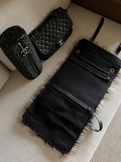 Chanel RARE 2010 AW Icebergs RTW Fantasy Furs Backpack