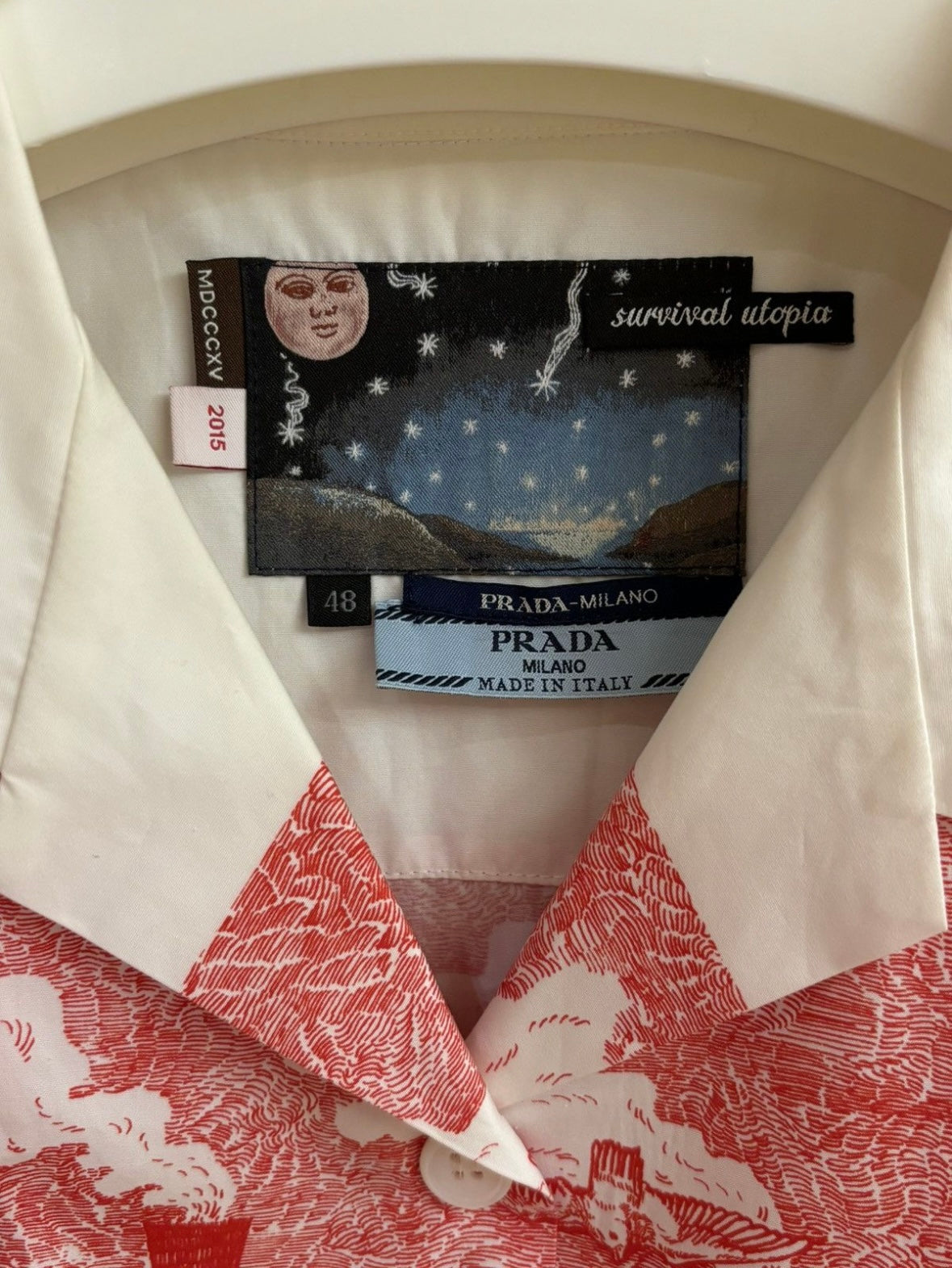 Prada FW16 Christophe Chemin Survival Utopia Shirt