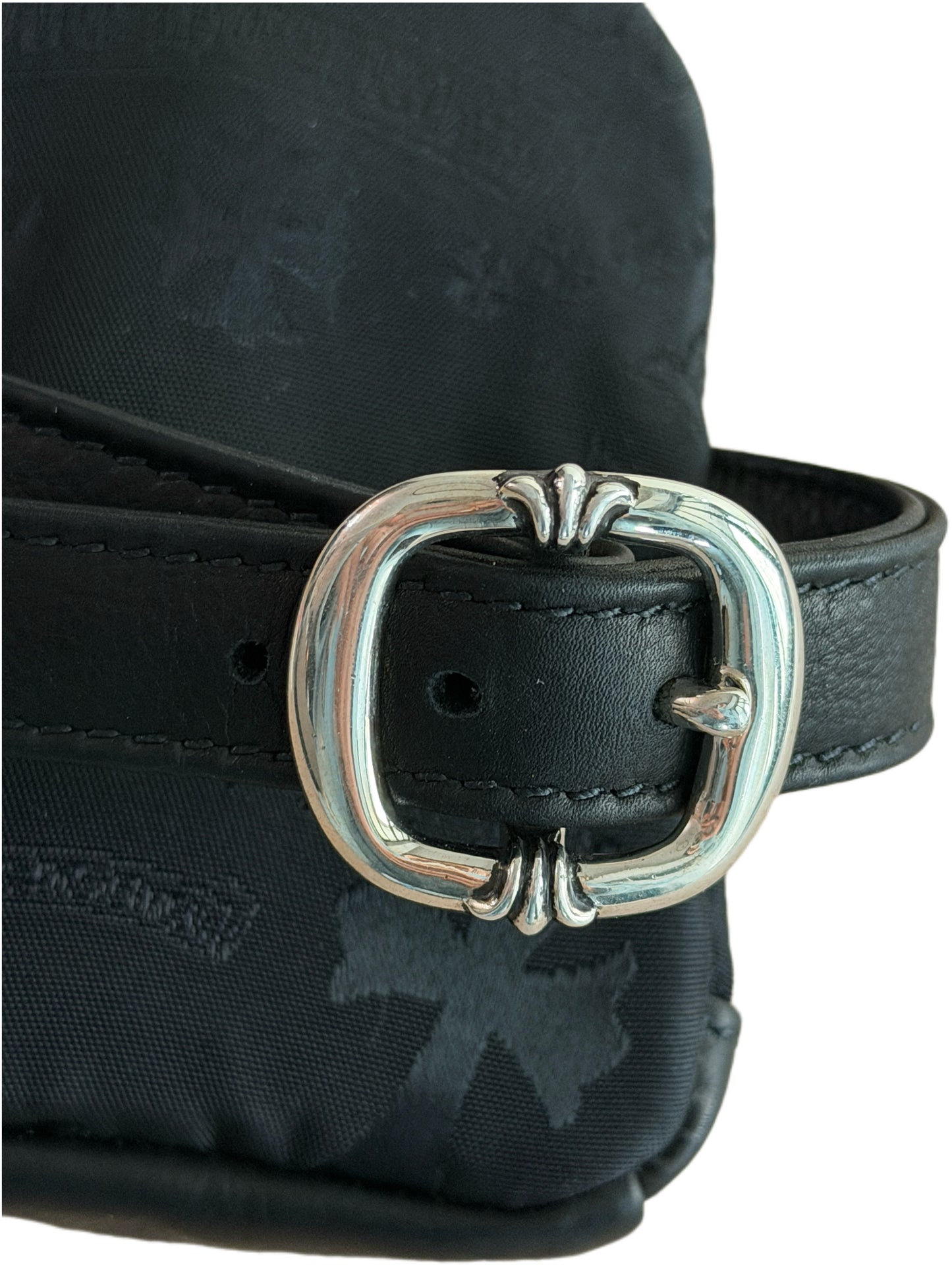 Chrome Hearts Nylon Stencil Backpack Bracelet Wrist Bag