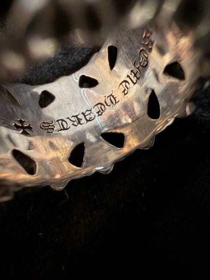 Chrome Hearts silver 925 Cemetery Ring
