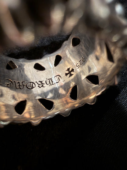 Chrome Hearts silver 925 Cemetery Ring
