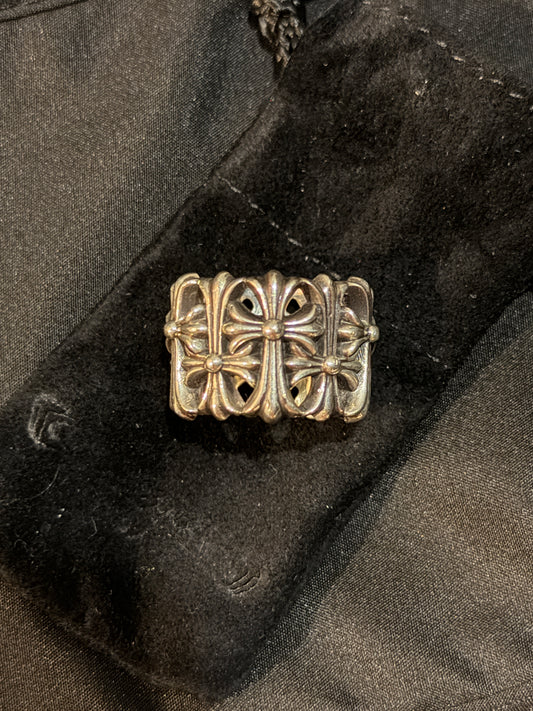 Chrome Hearts silver 925 Cemetery Ring